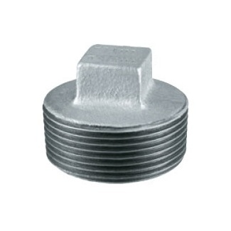 Plug em Ferro Galvanizado